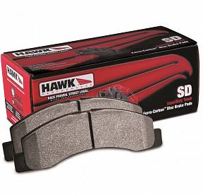 HAWK ТОРМОЗНЫЕ КОЛОДКИ ПЕРЕДНИЕ СПОРТИВНЫЕ УСИЛЕННЫЕ HB561P.710