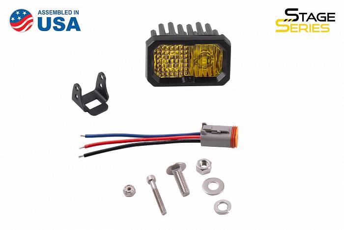 Желтый LED-модуль SS2 Pro с янтарной подсветкой, рабочий свет