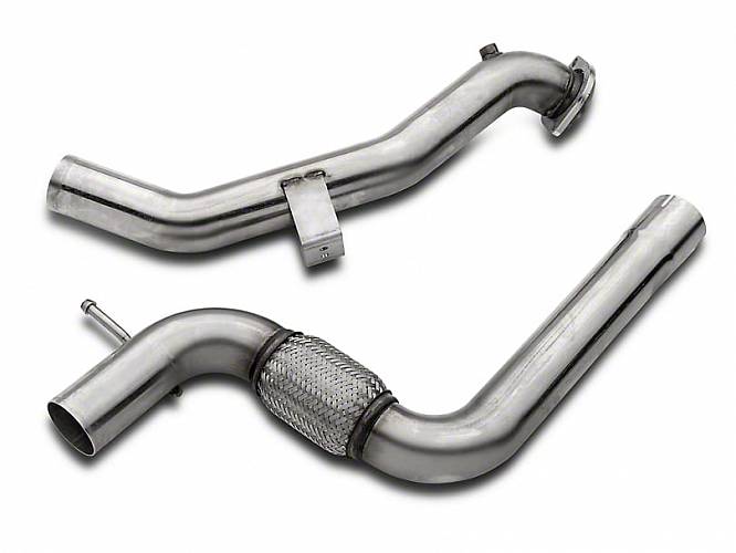 Выпускные трубы Downpipe ø 3'' для Mustang EcoBoost 2.3L V4, без кат.