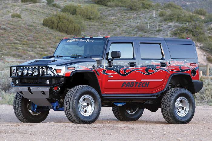 Лифт комплект подвески 6" PERF SYS W/DLSS SHKS 03-08 HUMMER H2 SUV/SUT 4WD W/RR COIL SPRINGS