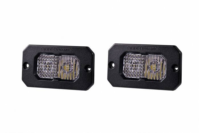 Врезные белые LED-модули SS2 Pro с белой подсветкой, комбинированный свет