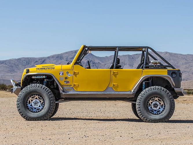 Кронштейны для центральных стоек Jeep Wrangler JKU 2007-2017