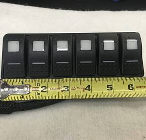 Modular 6 Switch Panel Universal Dual LED 36 Inch Cable Amber sPOD