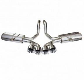 Система Axle Back для Corvette C5, 1997-2004, OEM x 2.5", полированные насадки