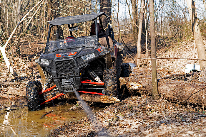 Лебёдка электрическая  4500lb UTV (синтетический трос)