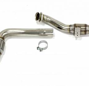 Соединительные Downpipe для Mustang 2.3L EcoBoost V4 с кат. Green 