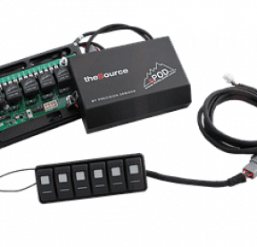 Modular 6 Switch Panel Universal Dual LED 36 Inch Cable Green sPOD