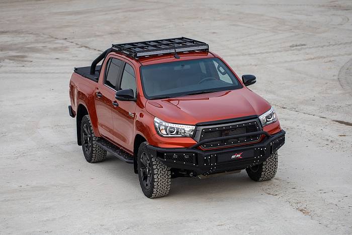 Багажник Raizer-T для Toyota Hilux Revo 2007+, полимерное покрытие
