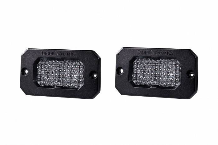Врезные белые LED-модули SS2 Pro с янтарной подсветкой, рабочий свет