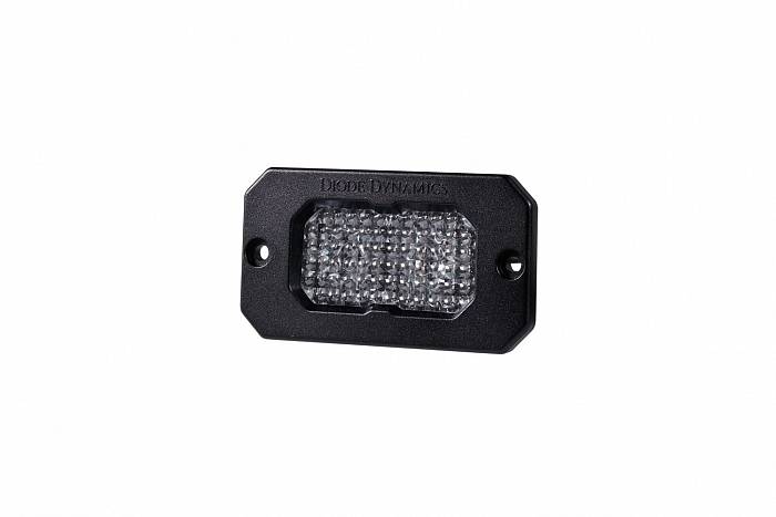 Врезной белый LED-модуль SS2 Pro с красной подсветкой, рабочий свет