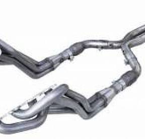 Длиннотрубные выпускные коллекторы 1-3/4"×3'' без катализаторов для Ford Mustang 5.0L Coyote 2018+