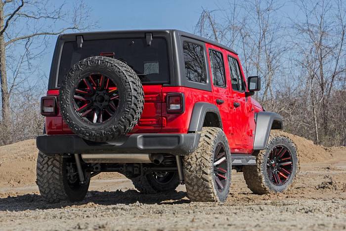 Пороги для Jeep Wrangler JL 4 двери 2018-20 