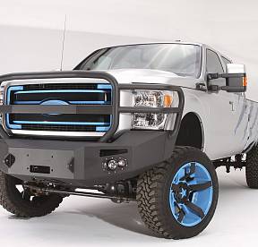 2011-2016 Ford Super Duty F250 - F350 Winch Bumper w/ Full Grill Guard