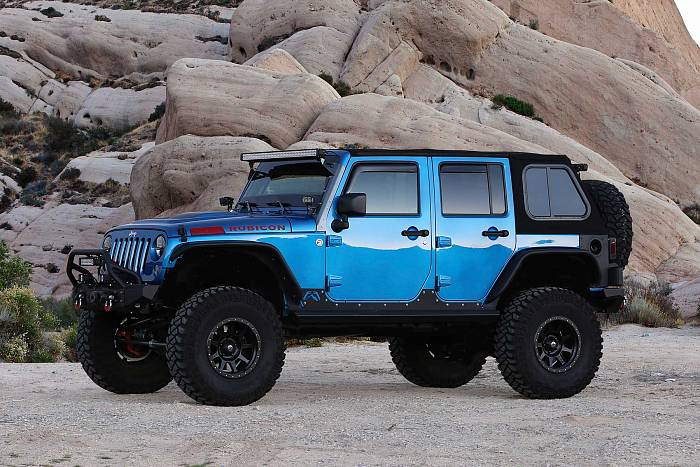 Лифт комплект подвески 5" CRAWLER LT W/ DLSS RESI 2007-17 JEEP JK 4-DOOR