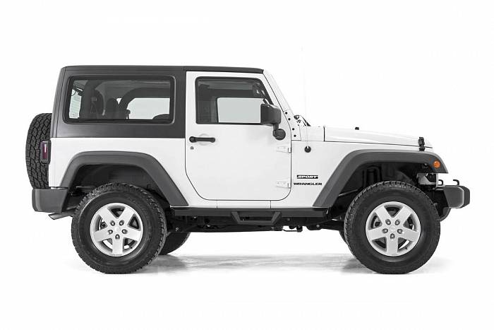 Пороги для Jeep Wrangler JK, 2 двери