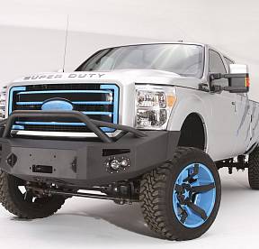2011-2016 Ford Super Duty F250 - F350 Winch Bumper w/ Pre-Runner Grill Guard