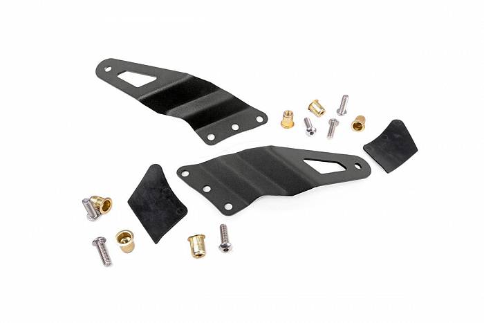 Кронштейн для установки закруглённой 54'' балки над лобовым стеклом Chevrolet Silverado 1500 4WD/2WD  1999-06  (GMT-400)