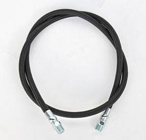 HP Air Line, Braided, 2', 1/8 MPT Ends