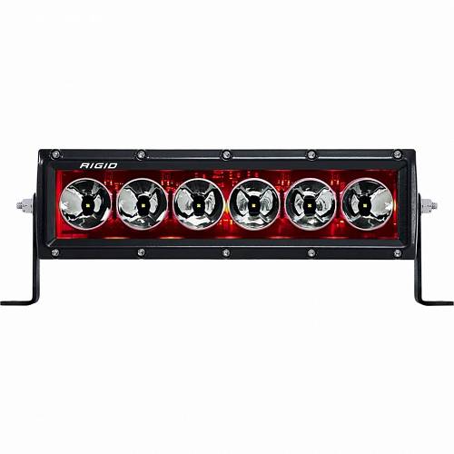 Фара 10″ Radiance Plus серия - красная подсветка