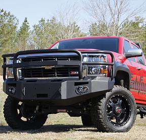 2014-2015 Chevy 1500 Winch Bumper w/ Full Grill Guard