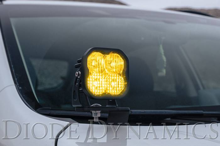Янтарные LED-фары SS3 Sport комбинированные 2 шт 
