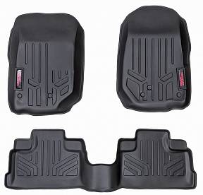 Ковры передние и задние для Jeep Wrangler Unlimited 2007-2015