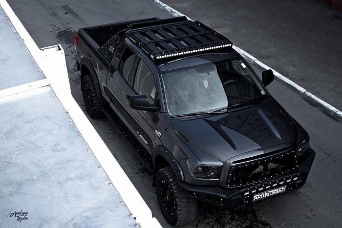 Багажник Raizer-T для Toyota Double Cab 2007+, покрытие Line-X