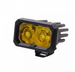Желтый LED-модуль SS2 Pro с янтарной подсветкой, дальний свет