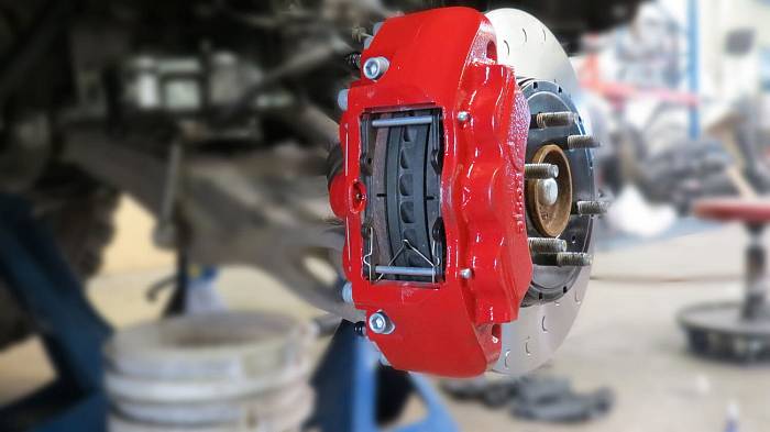 Комплект тормозной системы передней и задней оси для Ford SVT Raptor Alcon