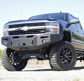 2015-2017 Chevy Heavy Duty Winch Bumper w/ No Grill Guard Bare