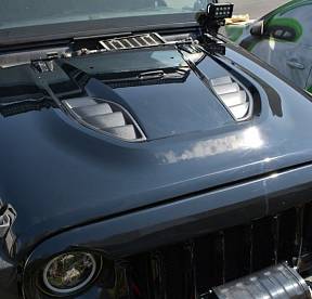 Jeep Wrangler Rubicon 10th Anniversary Replica Hood 2007-2017
