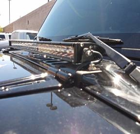SLIM 30" Light Bar 140W Spot 5W CREE LED Black