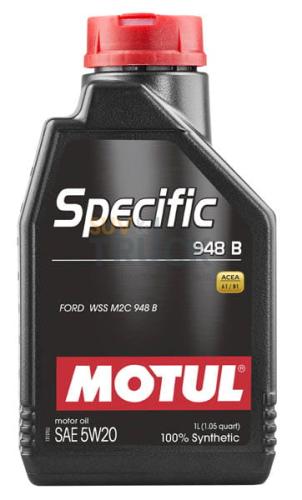 1 л MOTUL SPECIFIC 948B для бензиновых двигателей FORD