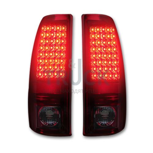 Chevy Silverado & GMC Sierra 99-07 (Fits 2007 "Classic" Body Style Only) LED TAIL LIGHTS - Smoked Lens